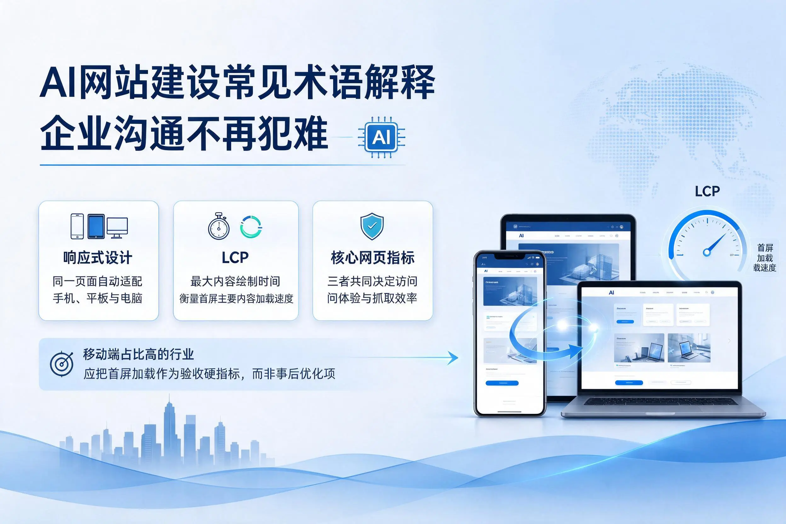 AI网站建设常见术语解释,厦门企业沟通不再犯难